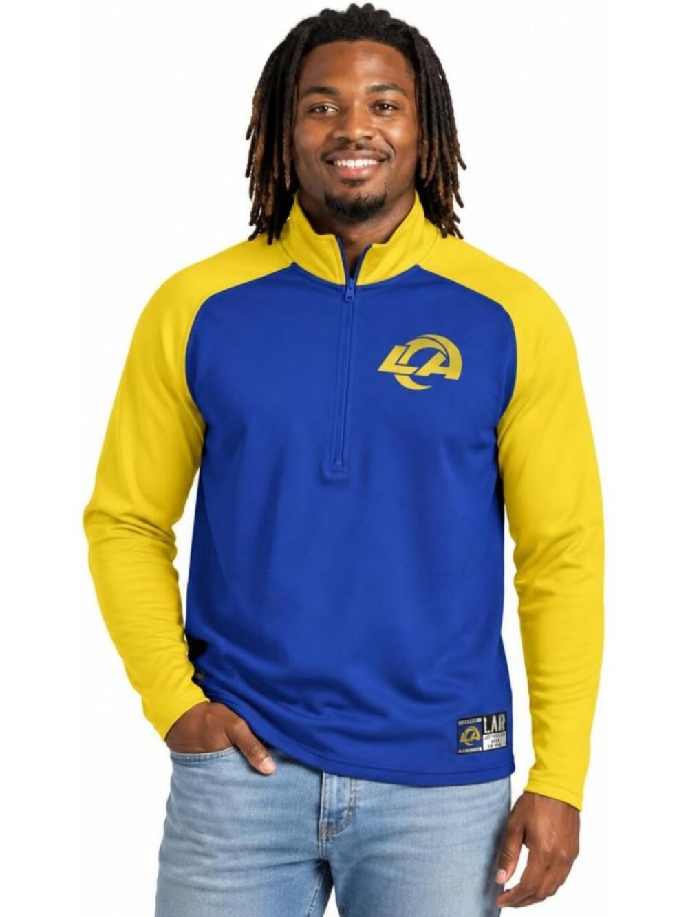Men's NFL Performance 1/4 Zip Pullover Fleece Top - Cozy, Stylish, Perfect for
